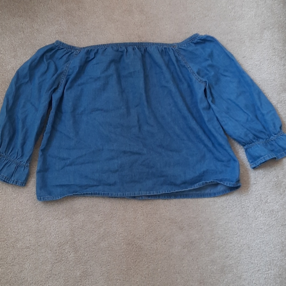 Denim blouse - Picture 4 of 4